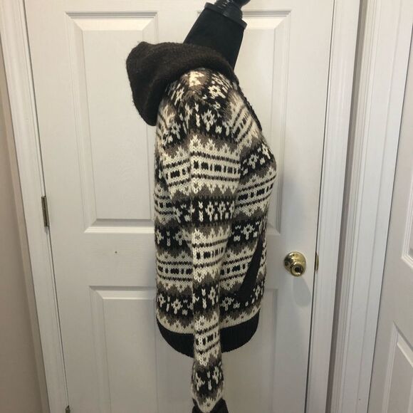 Runox Scandia Strik Pure Wool hooded long sleeve sweater - Picture 7 of 14